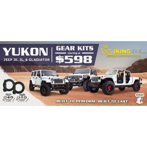Yukon Gear Introduces Multiple Gear Ratios for the Jeep Gladiator