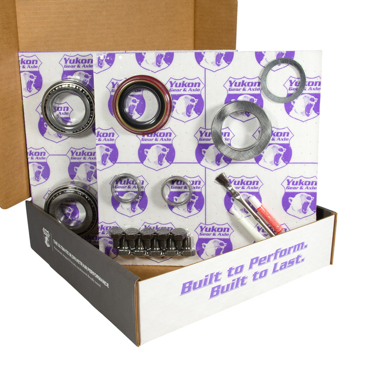 8.8" Ford 4.56 Rear Ring & Pinion, Install Kit, 2.99" OD Axle Bearings & Seals