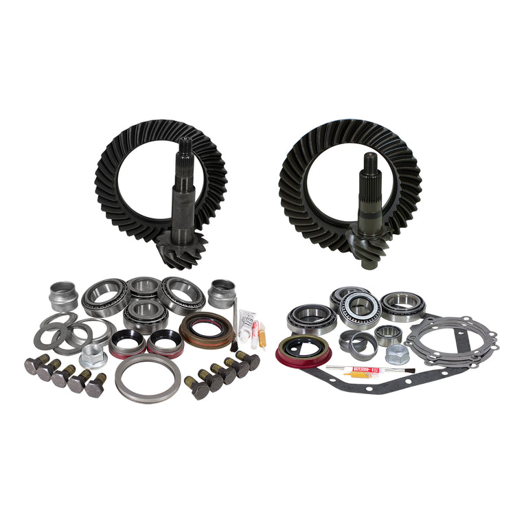 Yukon Gear & Install Kit, standard rotate Dana 60 & ’88-down GM 14T, 4.56 ratio