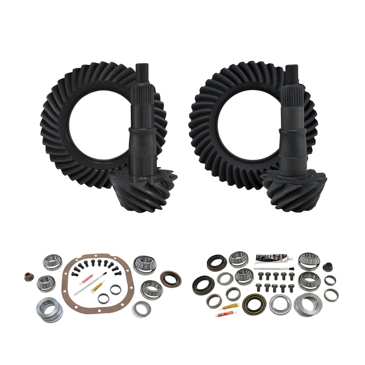 Yukon Re-Gear & Installation Kit, Ford 8.8", various F150, 3.73 ratio, fr&rr