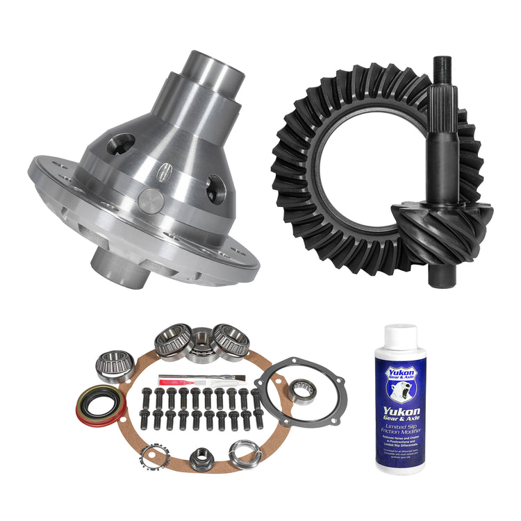 Yukon Muscle Car Limited Slip & Re-Gear Kit for Ford 9”, 28 spline, 4.56 ratio