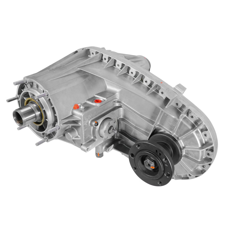 Remanufactured NP271 Transfer Case, Upgraded Heavy Duty Replacement, 2003-11 Dodge Ram 2500 and 3500, Automaitc Transmission Except 6.7L Diesel, Rear Slip Yoke, 1.5" Hex Position Switch