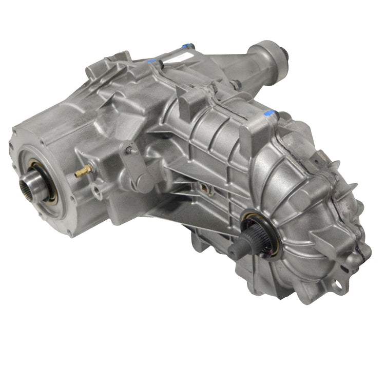 Reman BW1356 Transfer Case, 1989-1992 Ford F-150/250 Manual Shift, Press On Shift Arm, Rear Slip Yoke, Without PTO Provisions, Brown 8 Tooth Speedometer Gear