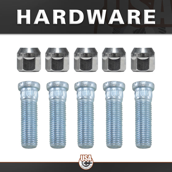 Rear Axle Kit Fits GM 7.625" Diff 28 Spline 32-1/8" Long