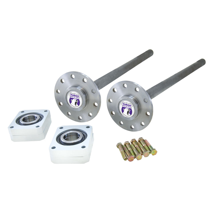 Yukon 1541H alloy axle kit, 12 Bolt passenger car, '68-'72 Chevelle/'70 Camaro