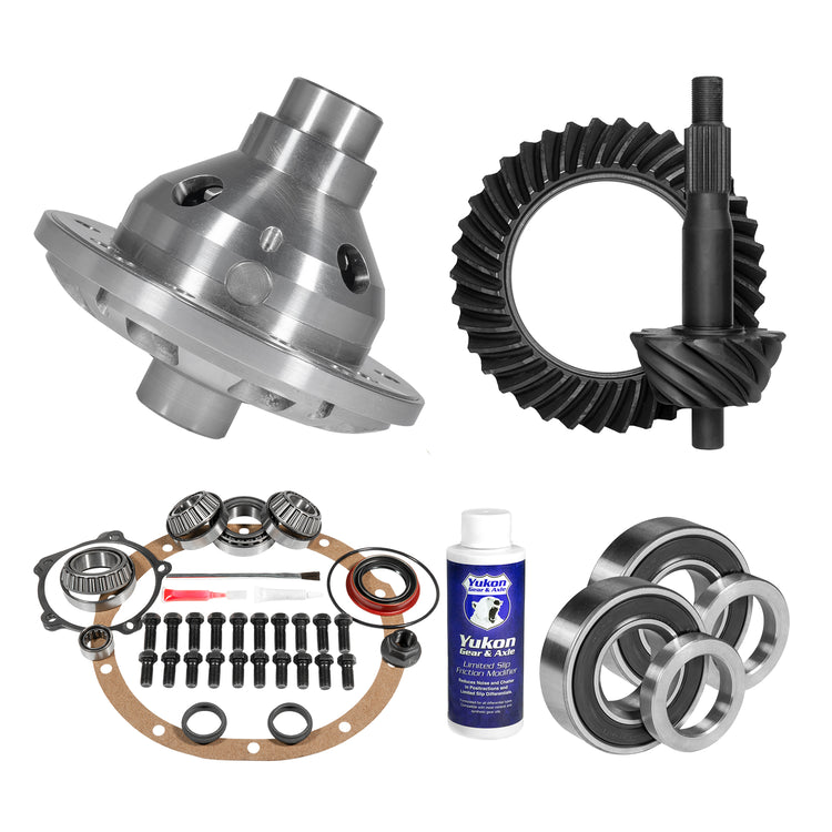 Yukon Muscle Car Limited Slip & Re-Gear Kit for Ford 8”, 25 spline, 3.55 ratio