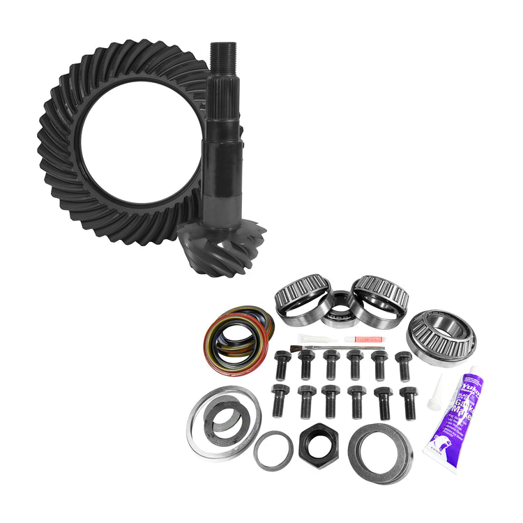 11.25" Dana 80 4.56 Rear Ring & Pinion, Install Kit, 4.375" OD Head Bearing