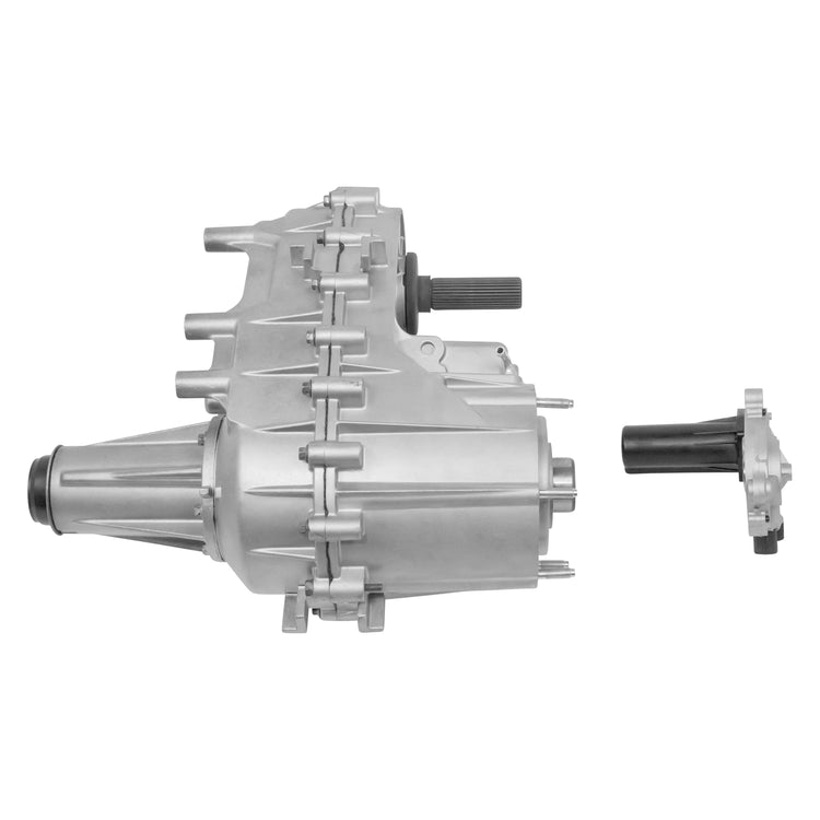 Remanufactured NP243 Transfer Case, 2007-11 Dodge Dakota & 2007-08 Mitsubishi Raider, External Spline Front Output, With Shift Motor