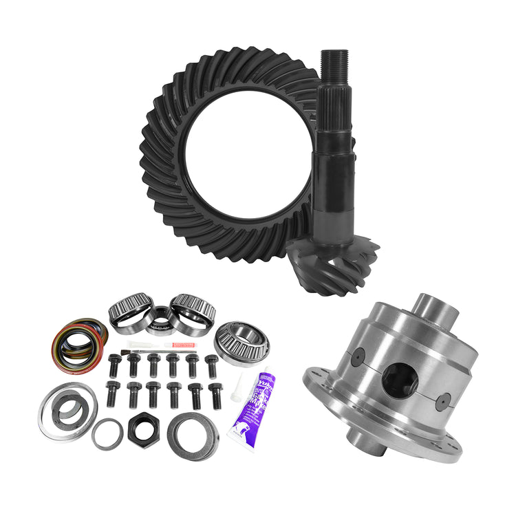 11.25" Dana 80 4.56 Rear Ring & Pinion, Install Kit, 35 Spline Posi, 4.375" BRG