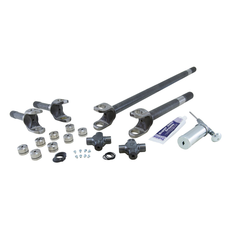 Yukon Chromoly Front Axle Kit for Dana 44 Diff, 27/30 Spline, Super Joint