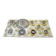 Manual Transmission GETRAG Bearing Kit 1988-1989 GM Truck 1st Design 3-Piece input and output bearings, w/ Synchros