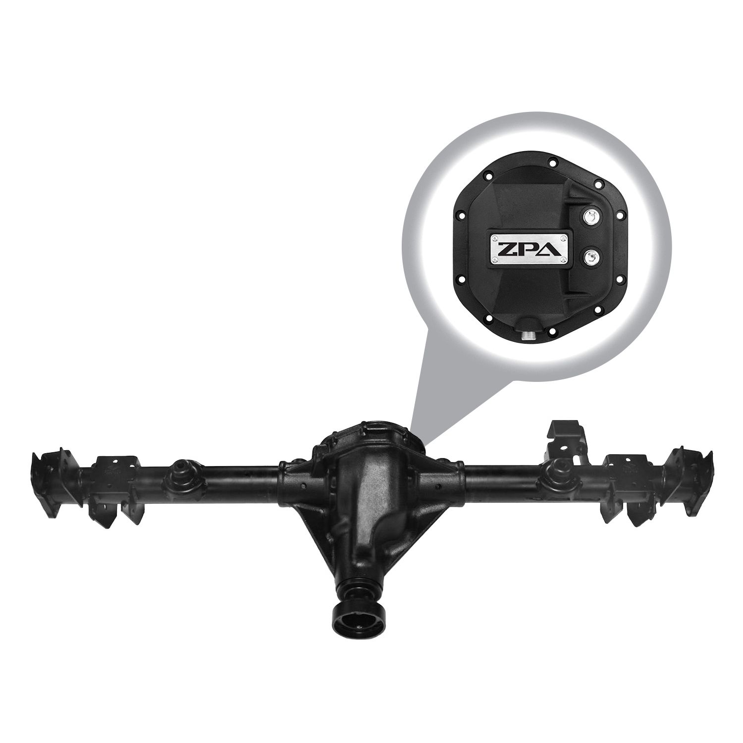 Zumbrota Performance Axle, Rear Axle Assembly, Dana 44, '07-'15 Jeep Wrangler (Except Rubicon), 4.56 Ratio, Duragrip