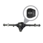 Zumbrota Performance Axle, Rear Axle Assembly, Ford 9.75, '00-'04 Ford F150, Non-Stepped Housing with 1.7055" I.D. / 2.992" O.D. Axle Bearing, 4.56 Ratio, Duragrip