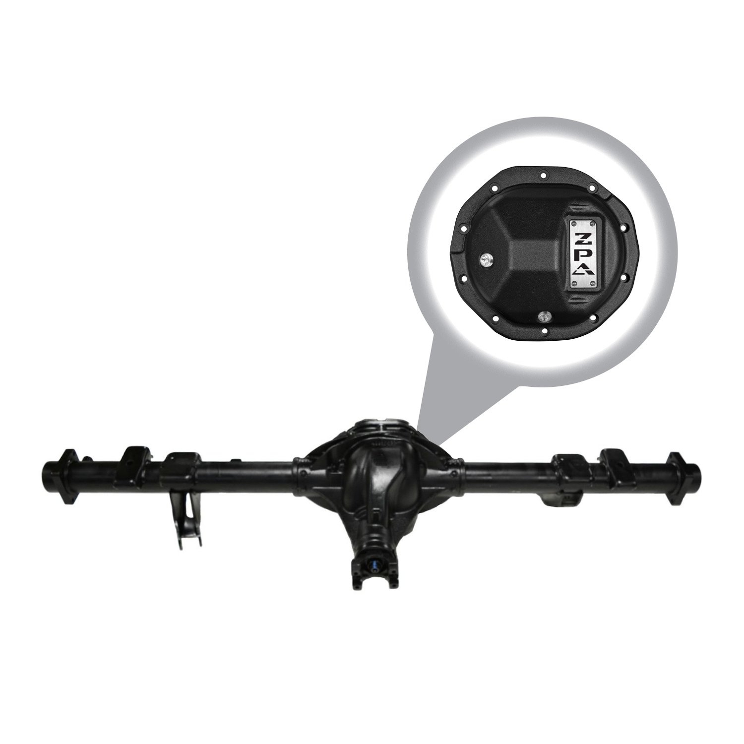 Zumbrota Performance Axle, Rear Axle Assembly, GM 8.6, '07-'08 GM 1500 Pickup, 4.56 Ratio, Open