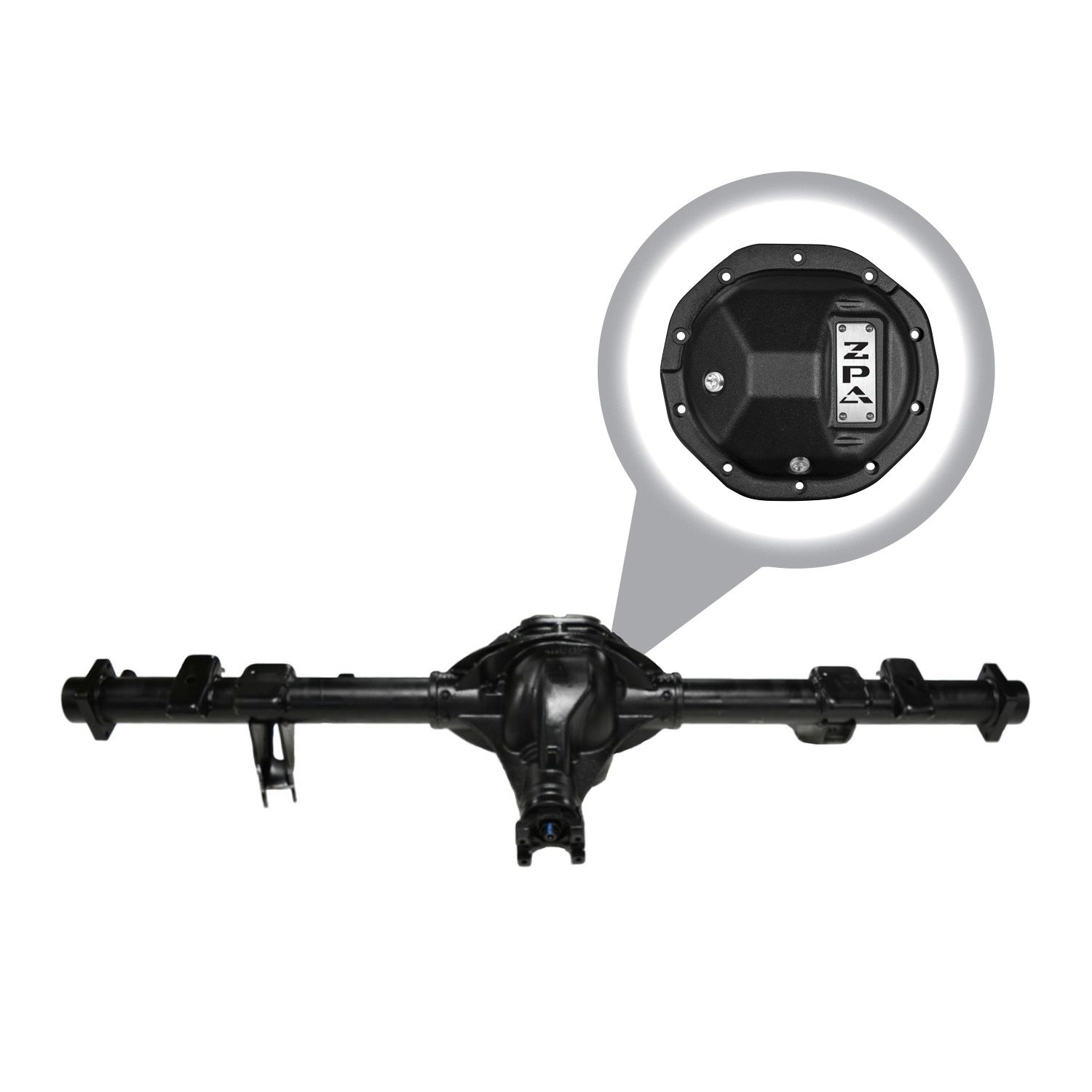 Zumbrota Performance Axle, Rear Axle Assembly, GM 8.6, '07-'08 GM 1500 Pickup, 4.56 Ratio, Duragrip