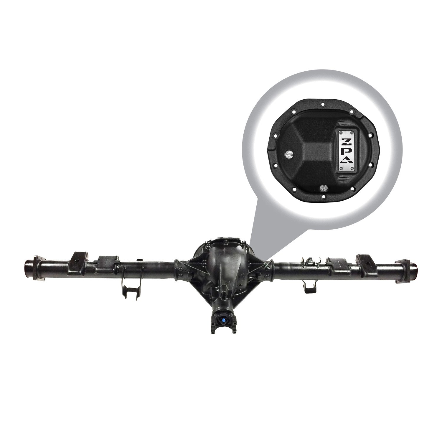 Zumbrota Performance Axle, Rear Axle Assembly, GM 8.6, '07-'08 GM 1500 Pickup, 4.56 Ratio, Duragrip