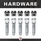 Rear Axle Kit Fits Ford 7.5" Diff 28 Spline LH w/ABS 31 7/8" Long