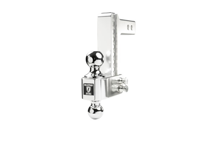 BulletProof 2.0" Aluminum Medium Duty 6" Drop/Rise Hitch
