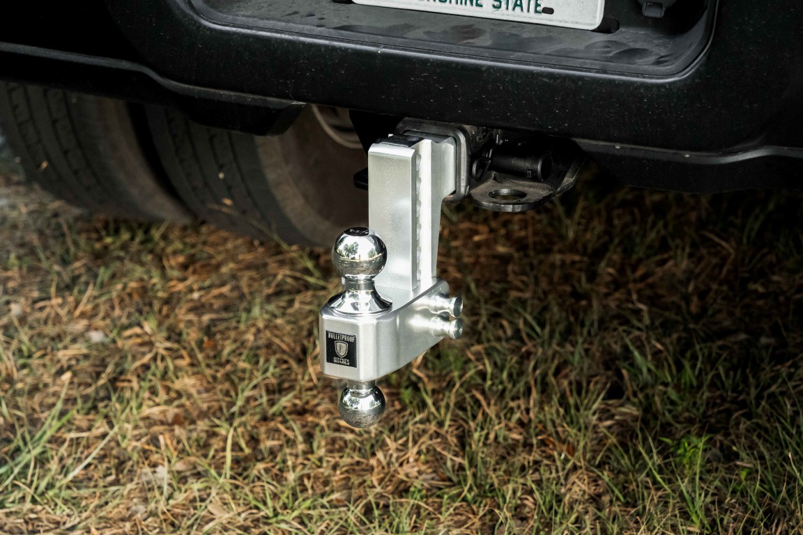 BulletProof 2.5" Aluminum Medium Duty 4" Drop/Rise Hitch