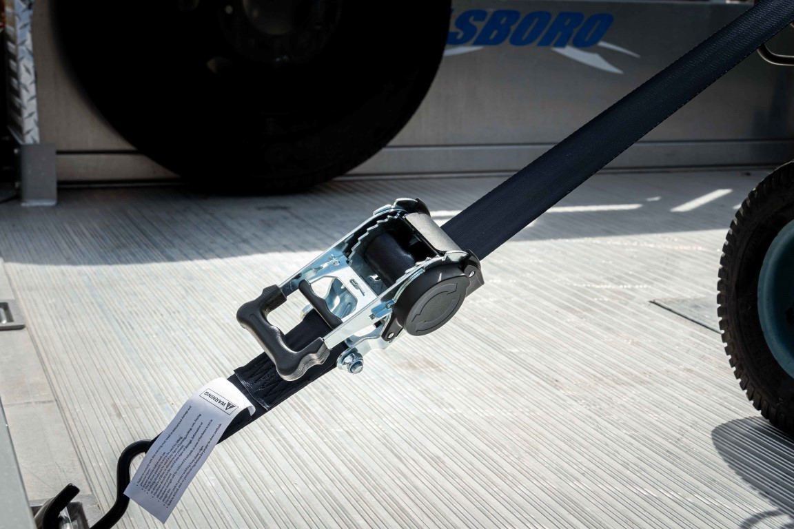 BulletProof Heavy Duty 2" Auto Retractable Ratchet Strap