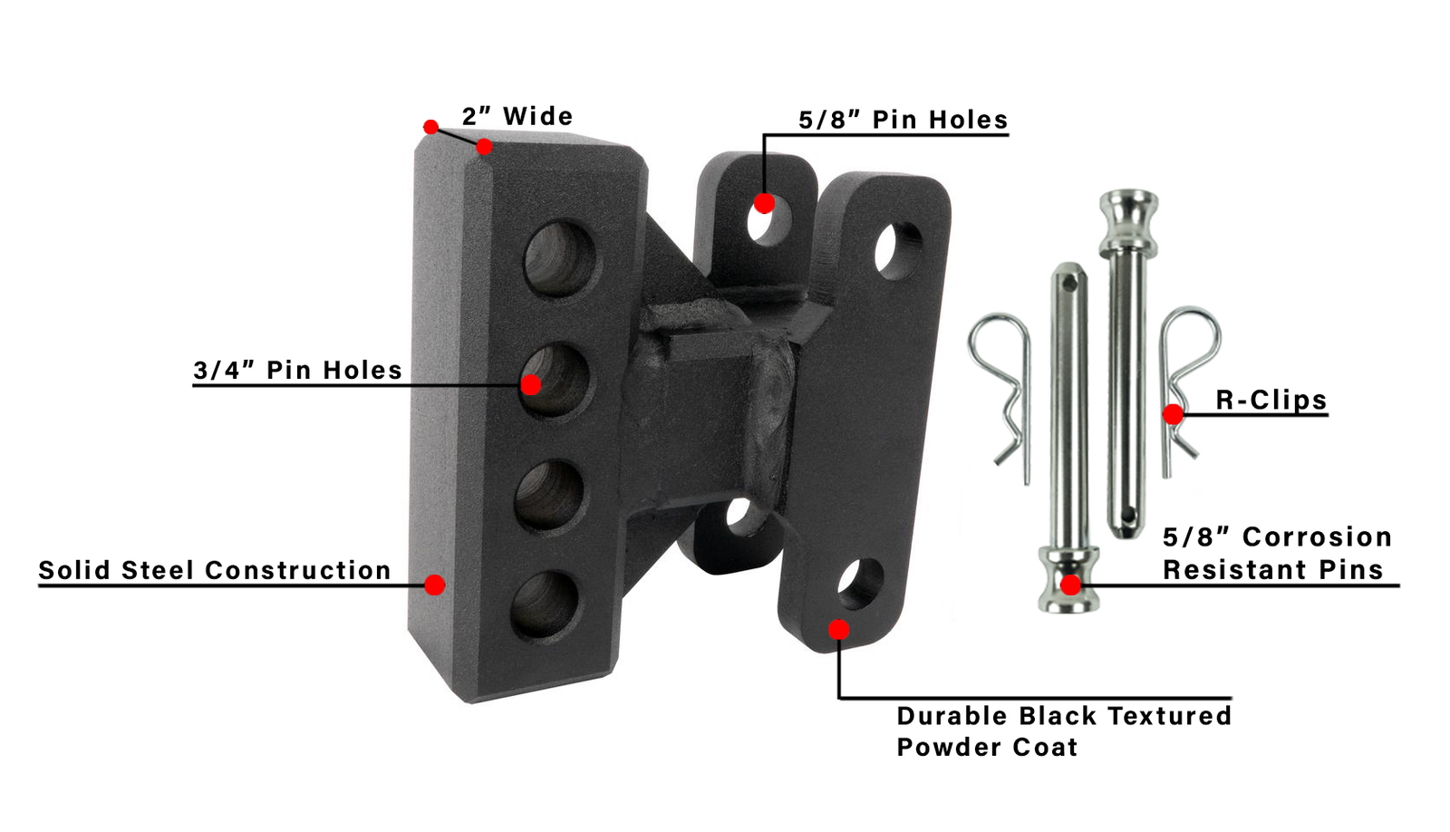 BulletProof Medium Duty Weight Distribution Adapter