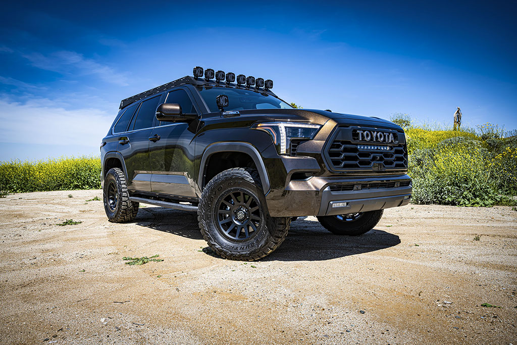 ICON 2023-2025 Toyota Sequoia, 3-4.25" Lift, Stage 2 (TRD), 3.0 Suspension System, Tubular, CDXS