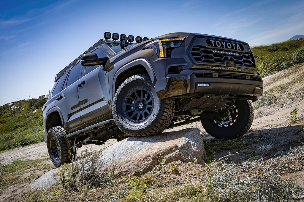 ICON 2023-2025 Toyota Sequoia, 3-4.25" Lift, Stage 2 (TRD), 3.0 Suspension System, Tubular, CDXS
