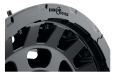 ICON Alloys Hammer Pro, Satin Black, 17 x 8.5 / 6 x 135, 6mm Offset, 5" BS