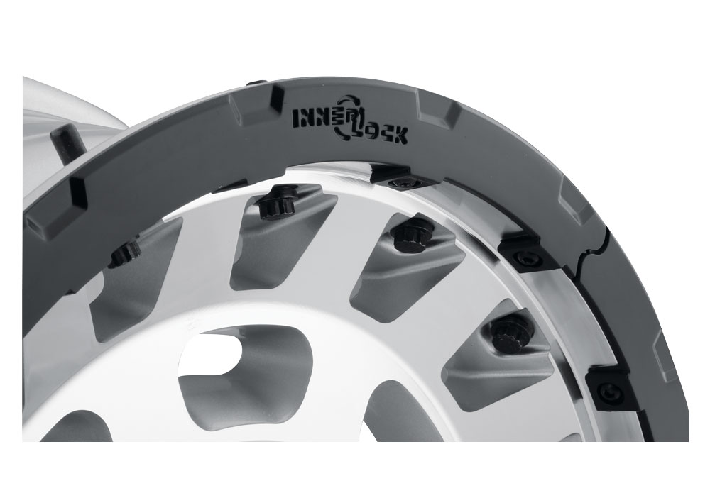 ICON Alloys Hammer Pro, Silver Machined, 17 x 8.5 / 6 x 135, 6mm Offset, 5" BS