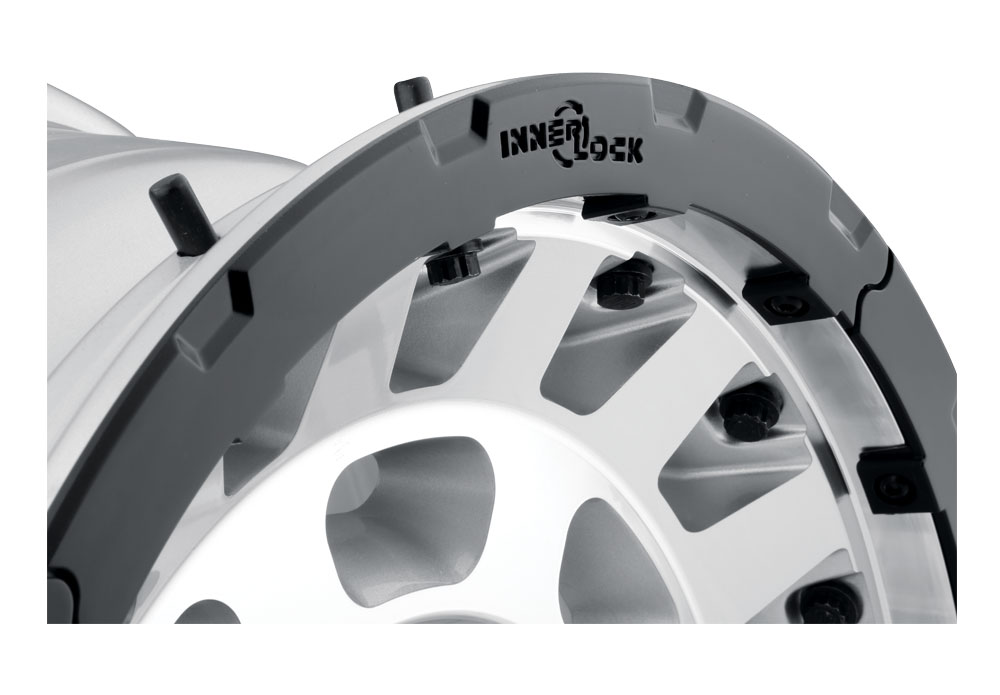 ICON Alloys Hammer Pro, Silver Machined, 17 x 8.5 / 6 x 135, 6mm Offset, 5" BS