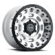 ICON Alloys Hammer Pro, Silver Machined, 17 x 8.5 / 6 x 135, 6mm Offset, 5" BS