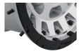 ICON Alloys Hammer Pro, Silver Machined, 17 x 8.5 / 6 x 135, 6mm Offset, 5" BS
