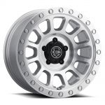 ICON Alloys Hulse, Silver Machined, 18 x 9 / 6 x 5.5, 0mm Offset, 5" BS