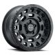 ICON Alloys Hammer Pro, Satin Black, 17 x 8.5 / 6 x 5.5, 25mm Offset, 5.75" BS