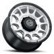 ICON Alloys Rancho, Silver Machined w/ Gloss Black Lip, 20 x 9 / 8 x 180, 12mm Offset, 5.5" BS