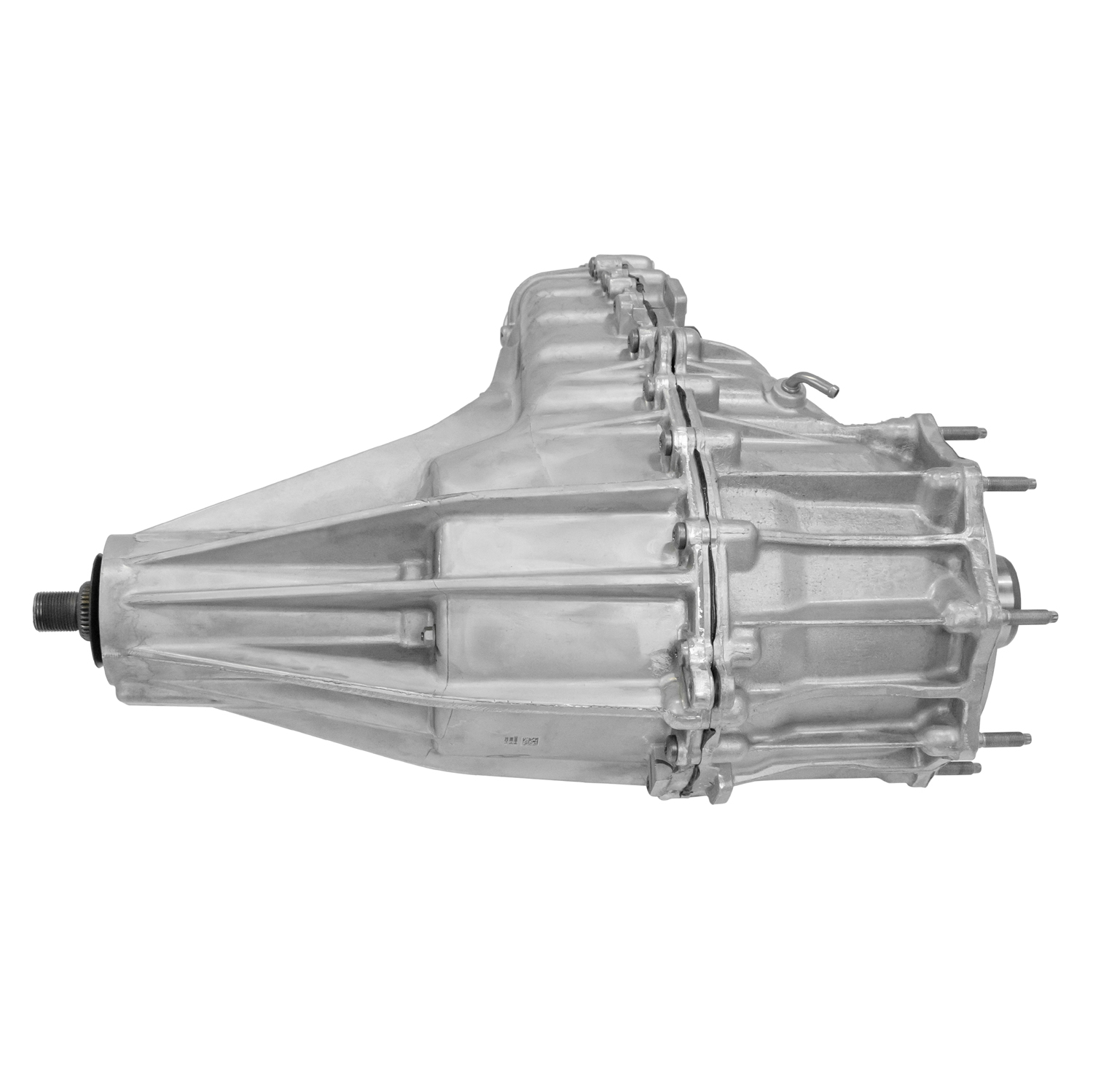 Remanufactured BW4446 TransferCase, 2013-18 Ram 3500 Cab Chassis With Aisin Transmission, Electric Shift, Rear Bolt Yoke, Has Magnet Wire In Rear Case, 8 Bolt Adapter