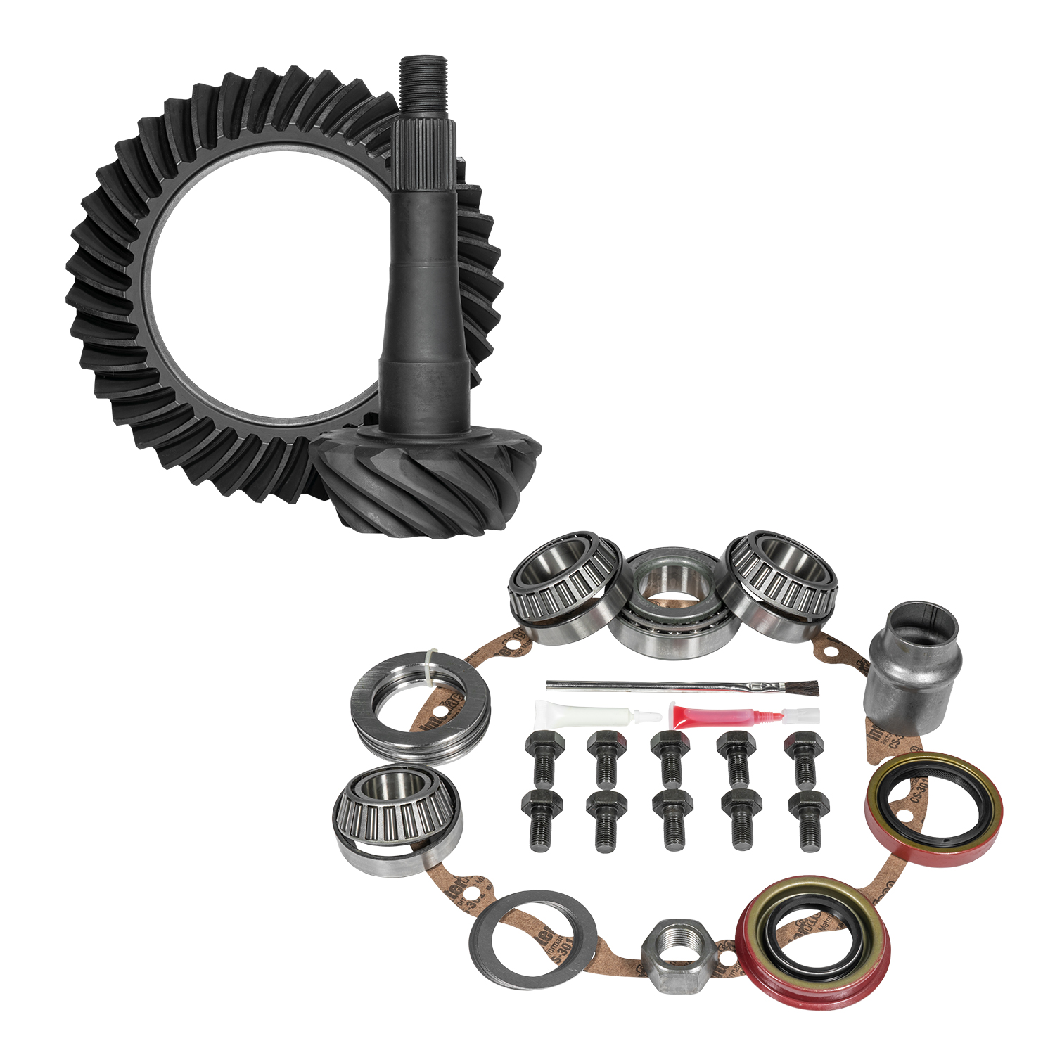 Yukon Muscle Car Re-Gear Kit for GM 8.5” Olds diff, 27 spline, 3.73 ratio