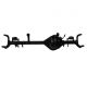 Remanufactured Front Axle Assembly, Dana 44, 07-08 Jeep Wrangler, 4.10 Ratio, with Electric Locker