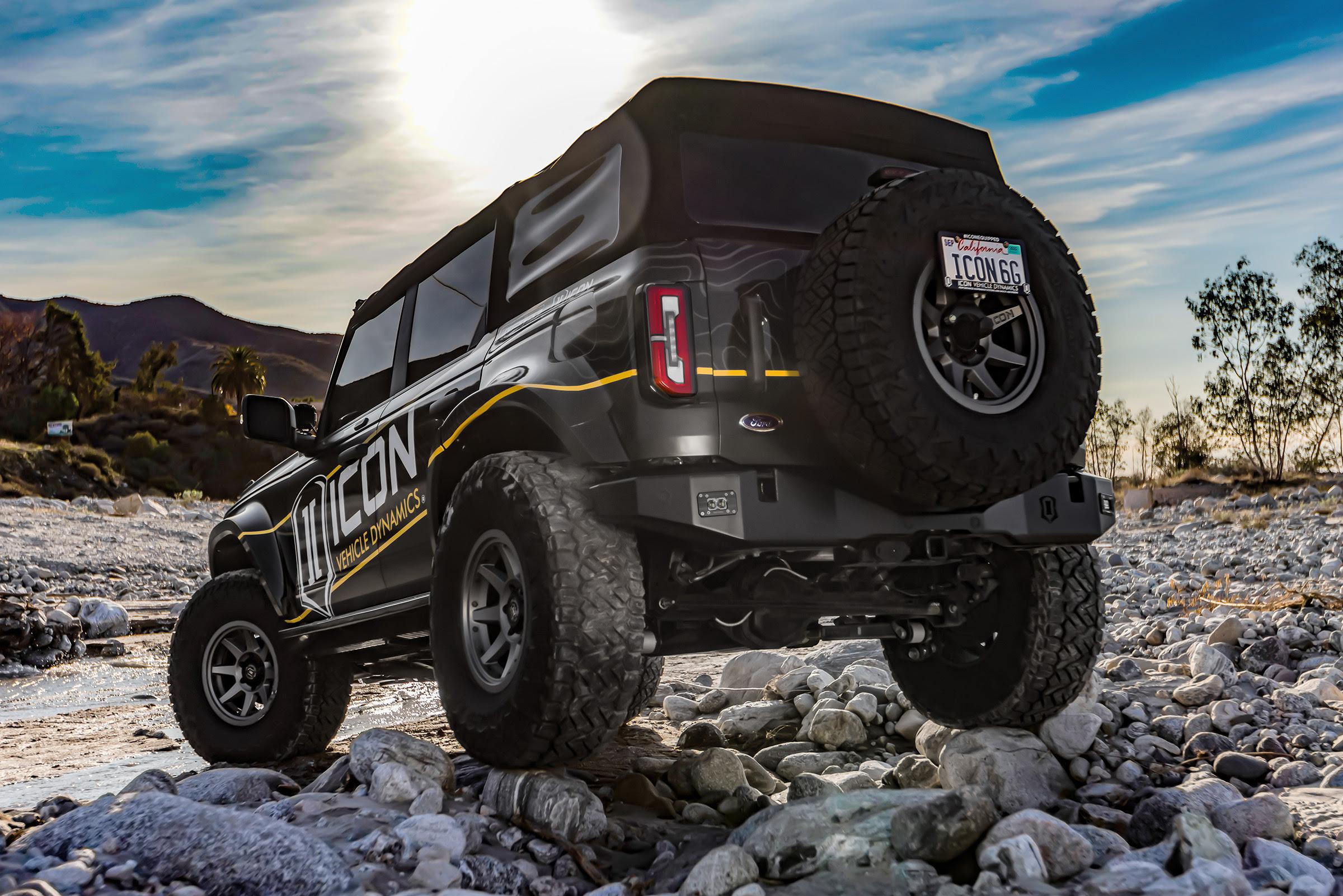 New Product: ICON 2021-Up Bronco Pro Series Rear Bumper